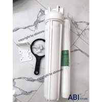 CỐC LỌC NƯỚC 20 INCH REN 17,21,27 TẶNG KÈM 1 LÕI LỌC, GIÁ TREO, TAY VẶN CỐC, CỐC LỌC NƯỚC ĐẦU NGUỒN GIÁ RẺ HÀ NỘI