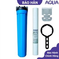 Cốc lọc nước thô 20 inch ren 27 - Lọc đầu nguồn, lọc cặn bẩn - Kèm lõi và phụ kiện