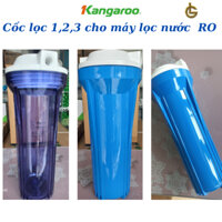 cốc lọc nước thô số 1 2 3 Karofi ,kangaroo,sunhouse,mutosi , dài 10 inch dùng cho máy lọc nước RO