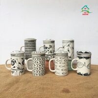 Cốc Lọc Trà Gốm Sứ ☕ Cao Cấp Bát Tràng Siêu Xinh ☕ Ly Lọc Trà Gốm Sứ Bát Tràng S131