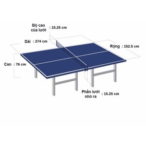 Cọc lưới bóng bàn DHS P106