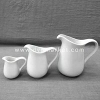 Cốc ly ca bình rót sữa, siro chuyên dụng dùng trong cà phê, tiệc trà bằng sứ đẹp cao cấp giá rẻ - 35ML