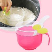 Cốc nấu cháo / cơm nát cho bé trong nồi cơm điện Richell