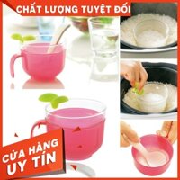Cốc nấu cháo trong nồi cơm điện Richell