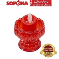 Cốc nến thờ hoa sen Sopoka chính hãng