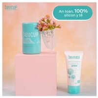 Cốc Nguyệt San BeUcup Silicol Y Tế Wacker Đức, Chuẩn FDA Hoa Kỳ (Kèm quà tặng)