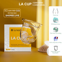 Cốc nguyệt san không đuôi La Cup Luneale Nhập khẩu từ Pháp 3 Size S/ M/ L