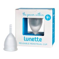 Cốc nguyệt san Lunette cup (Tặng thêm gel rửa và cốc tiệt trùng)