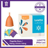 Cốc nguyệt san Lunette Phần Lan (màu cam) - HÀNG CHÍNH HÃNG - Lunette Menstrual Cup Orange