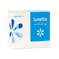 Cốc nguyệt san Lunette, Phần Lan - size 2, màu trong suốt, hộp hoa