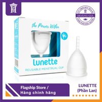 Cốc nguyệt san Lunette (Trong suốt) NK Phần Lan - HÀNG CHÍNH HÃNG - Lunette Menstrual Cup Clear