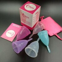 Cốc Nguyệt San Silicon Y Tế Aneer Dùng Thay Thế Băng Vệ Sinh, Tampon ( Màu Hồng Size S,L)