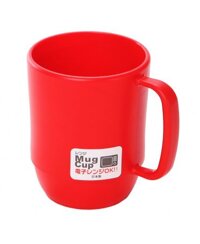 Cốc nhựa uống nước Inomata cao cấp - Đỏ nội địa Nhật Bản