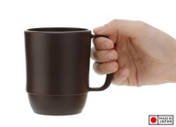 Cốc nhựa uống nước Inomata cao cấp - Nâu nội địa Nhật Bản