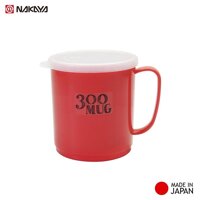 Cốc nhựa uống nước nắp mềm Nakaya - Nội địa Nhật Bản - Đỏ  Red