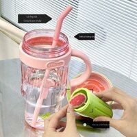 Cốc nước đơn giản, cốc ống hút, cốc đá dung tích lớn, giá trị cao