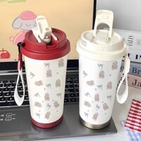 Cốc Nước Gấu và nơ, cốc giữ nhiệt, cốc giữ lạnh dung tích lớn, cốc hút, cốc cà phê inox, cốc uống nước ô tô cao cấp, cốc uống đôi, cốc uống trẻ em, cốc nước thể thao, cốc nước học sinh chống bỏng dễ thương, cốc nước học sinh chống bỏng dễ thương, cầm tay