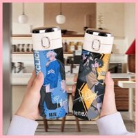 Cốc Nước Giữ Nhiệt Cốc Liên Kết Click Charles Lucas Jo Emma Time Agent Smart Pea Nhẹ Giữ Nhiệt Cốc Nước Di Động Thép Không Gỉ Di Động Chai Nước Sinh Viên Giá Trị Cao