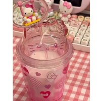 Cốc nước hàng hóa Hello Kitty Swing siêu dễ thương mới dành cho gia đình với cốc nước Hello Kitty