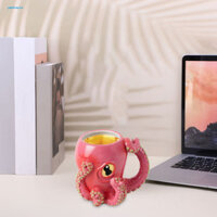 Cốc nước lấy cảm hứng từ bờ biển Cốc gốm lấy cảm hứng từ đại dương Cốc cà phê hình bạch tuộc thủ công Quà tặng hoàn hảo cho những người yêu biển và nghiện cà phê Dung tích 500ml cho đại dương cho gia đình