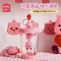 Cốc nước Miniso Loopy 535ML