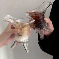 Cốc nước sáng tạo ngộ nghĩnh cổ Tần Thủy Hoàng tách trà hoàng đế cổ đại ba chân cốc sáng tạo ly rượu thủy tinh