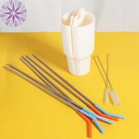 Cốc Nước Silicon Lót Bình Nước An Toàn Lót Bộ Chia Di Động Đôi Nước Giải Khát Tách SHOPTTKC3413