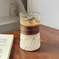 Cốc nước thủy tinh Cốc cà phê Latte Cốc trà chống bỏng