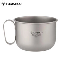 Cốc nước Titanium 500ml có nắp đậy, phù hợp mọi hoạt động trong nhà ngoài trời