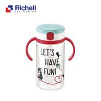 Cốc ống hút Richell (320ml - đỏ) RC41033 - BM