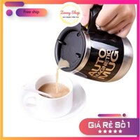 Cốc pha cà phê tự khuấy cốc cafe lùn lốc xoáy thông minh zennyshop - Z32