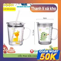 Cốc Pha Sữa, Cốc Giữ Nhiệt Pha Sữa Cho Bé Có Vạch Chia Tỉ Lệ, Kèm Lắp Và Ống Hút Tiện Dụng Cho Bé, Giữ Nhiệt Tốt