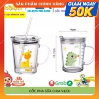 Cốc Pha Sữa, Cốc Giữ Nhiệt Pha Sữa Cho Bé Có Vạch Chia Tỉ Lệ, Kèm Lắp Và Ống Hút Tiện Dụng Cho Bé, Giữ Nhiệt Tốt