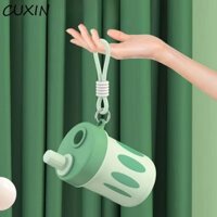 Cốc pha trà CUXIN, Cốc cách nhiệt di động có thể tháo rời, Cốc nước Công suất lớn đẹp mắt với ngăn trà Cốc giữ nhiệt trường học