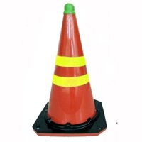 Cọc phân làn giao thông hai vòng dạ quang GT53