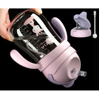 Cốc rơm PPSU Cốc nước trẻ em có ống hút bình sữa chống rơi cốc mỏ vịt cho bé chống rò rỉ và chống nghẹt thở cốc uống