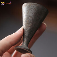 Cốc rượu gạo Cốc trà gốm không tay cầm cổ điển Lý tưởng cho trà Sake