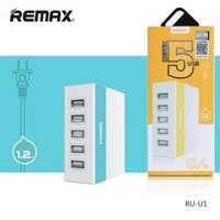 Cóc sạc 5 cổng Remax RU-U1