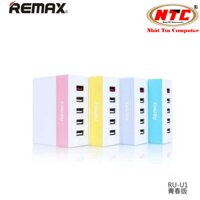 Cốc sạc 5 cổng USB REMAX U1 2.4A (Nhiều màu) - Hãng phân phối chính thức