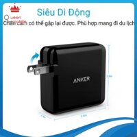 Cóc Sạc Anker 4 cổng, 40w PowerPort 4 [Queen Mobile]