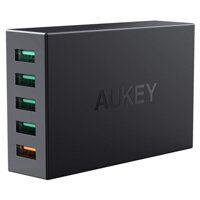 Cốc Sạc Aukey 5 Cổng 54W Quick Charge QC 3.0 - PA-T15