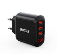 Cốc sạc Choetech Q5009 3 Cổng USB 3.4A