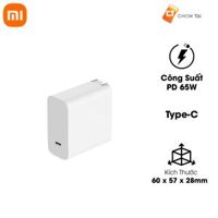 Cốc sạc đa năng Xiaomi chuẩn PD type C 65W