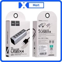 Cốc sạc dạng hub chia 4 cổng usb HOCO đa năng chính hãng- Ổ sạc nhanh USB BH 12 tháng