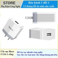 Cốc sạc điện thoại Hoco C13A 1 cổng