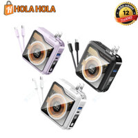 Cốc Sạc Điện Thoại nhanh kiêm pin dự phòng đa năng Remax RPP-621 10000mAh tích hợp cáp IP và Type C sạc nhanh QC3.0 PD