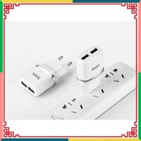 Cóc sạc Hoco C12 2 cổng usb 2.4A chính hãng xịn Cao Cấp