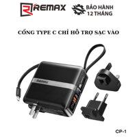 Cốc sạc kiêm pin sạc dự phòng Remax CP-1 15000mAh PD max 22.5W tích hợp 2 cáp sạc C và L kèm đầu chuyển du lịch