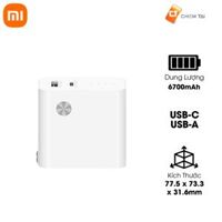 Cốc sạc kiêm sạc dự phòng 6700mAh 50W Xiaomi AD55 (1A1C)