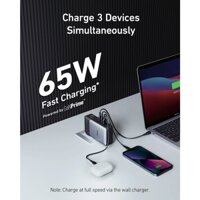 Cốc sạc kiêm sạc pin dự phòng đa năng 2 trong 1 Anker 733 Power Bank (GaNPrime PowerCore 65W),USB-C 10.000mAh 30W(A1651)